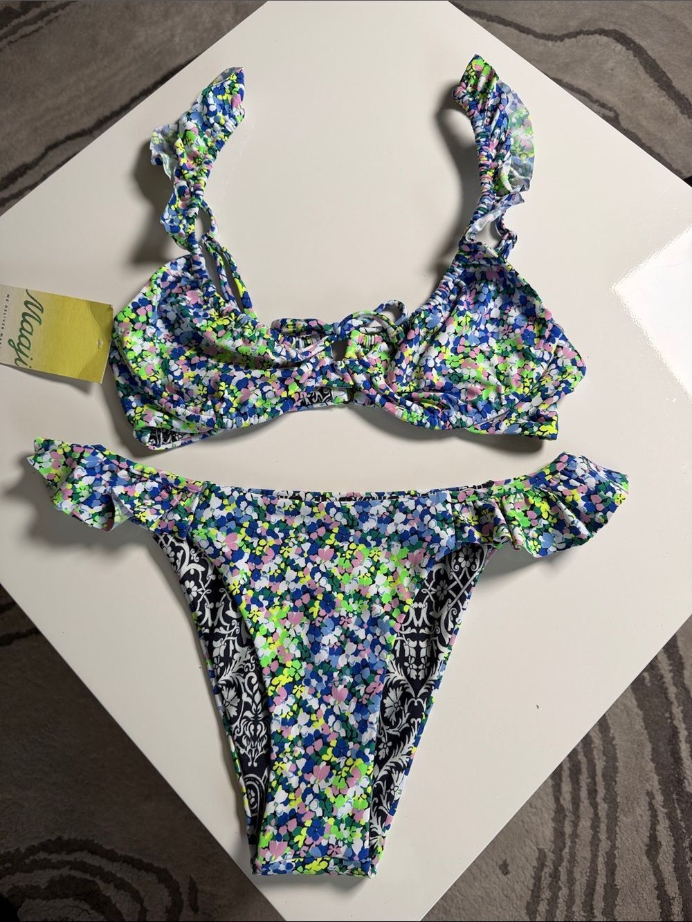 MAAJI Bikini Top & Thong Bottoms Set